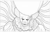 Pennywise Sheets sketch template