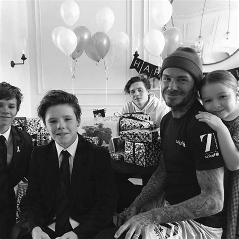 David Beckham From Celebrity Birthday Bashes E News