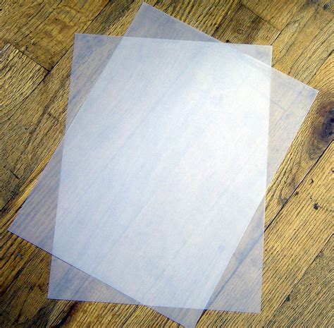 lb vellum paper translucent transparent clear paper