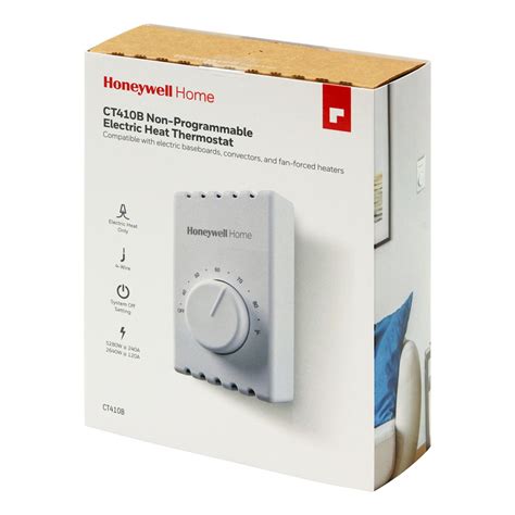 honeywell ctb manual  wire baseboardline volt thermostat