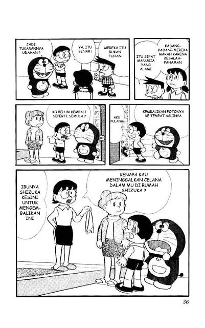 Komik Doraemon Bertukar Ibu