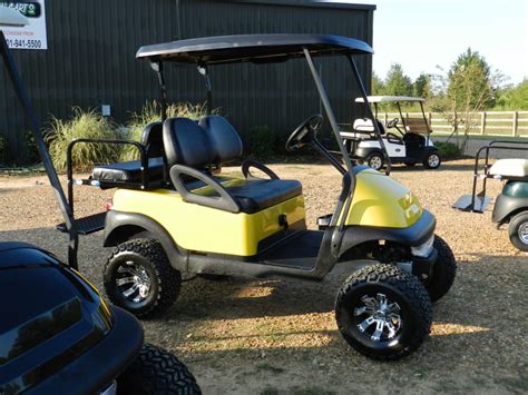 yellow club car precedent golf cart  sale southeastern carts accessories custom pre