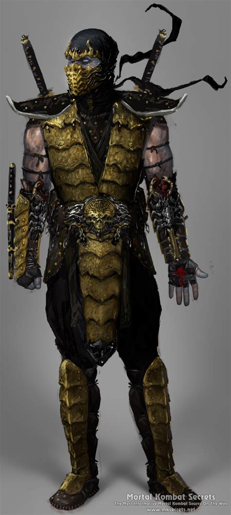 25 alternative costumes concept art images mortal kombat secrets