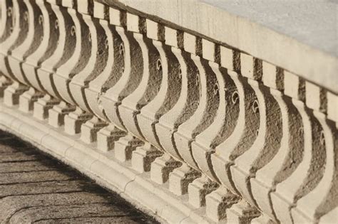 classic bannister stock image image  architectural