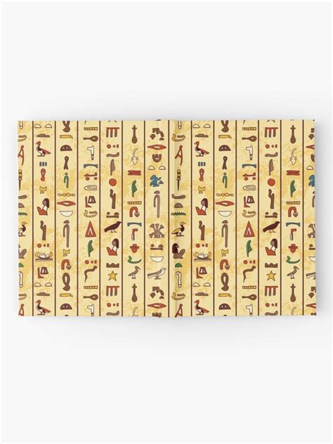 Seamless Pattern With Multicolored Ancient Egyptian