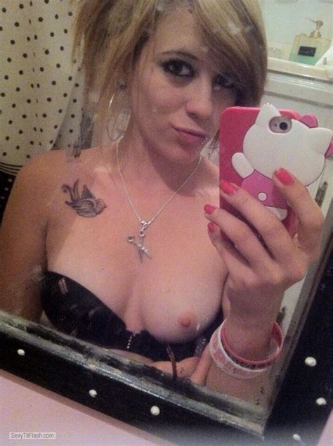 small boob selfie