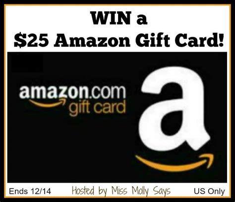 win   amazon gift card holidaygiveaway ends     molly