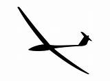 Glider Segelflugzeug Dxf Flugzeug Airplane Cutout Jungen sketch template