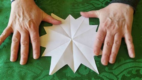 How To Make A 6 Sided Paper Snowflake Demonstrated By Special Guest