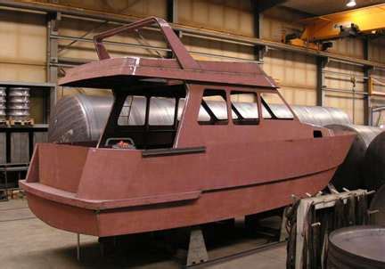euro   steel kits power boat building