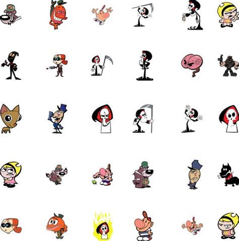 Grim Adventures Of Billy And Mandy Characters Cartoon