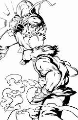 Ryu Akbar sketch template