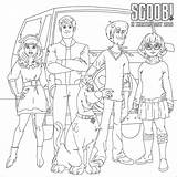Scooby Doo Scoob sketch template