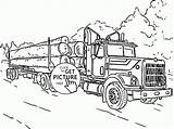 Coloring Pages Kids Truck Log Printables Color Wuppsy Tractor Sheets Monster Transportation Painting Wood Cars sketch template