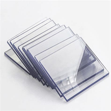 china mm hard plastic transparent clear pvc sheet  laser engraving
