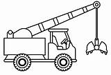 Mewarnai Realistic Cranes Coloringpagesfortoddlers Excavator Malvorlagen Täältä Tallennettu sketch template