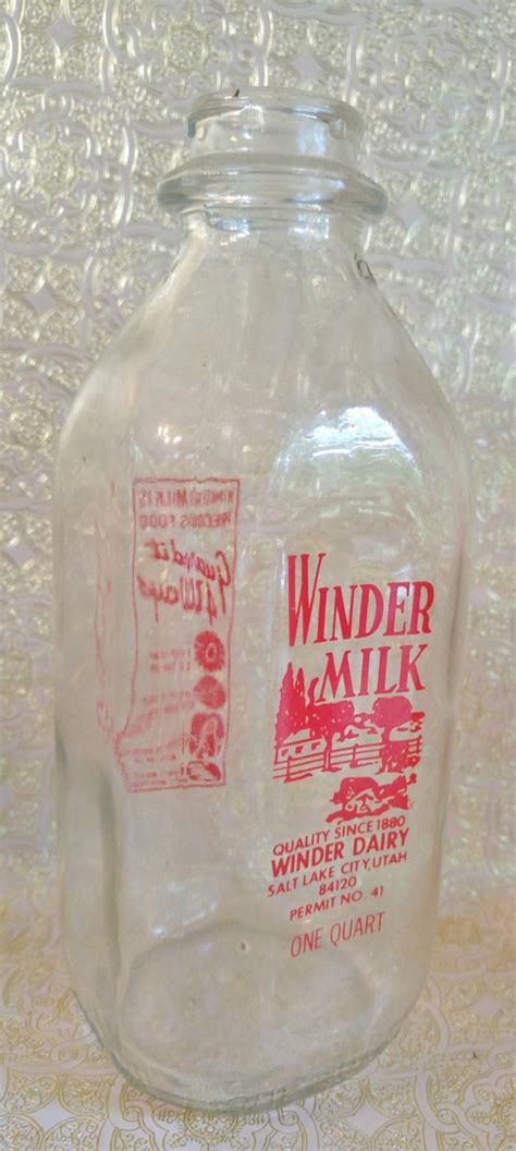 winder milk bottle quart glass winder  laughterandlemondrop