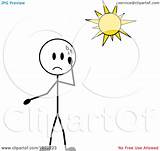 Sweating Stick Sun Clipart Boy Illustration Royalty Vector Pams Regarding Notes sketch template
