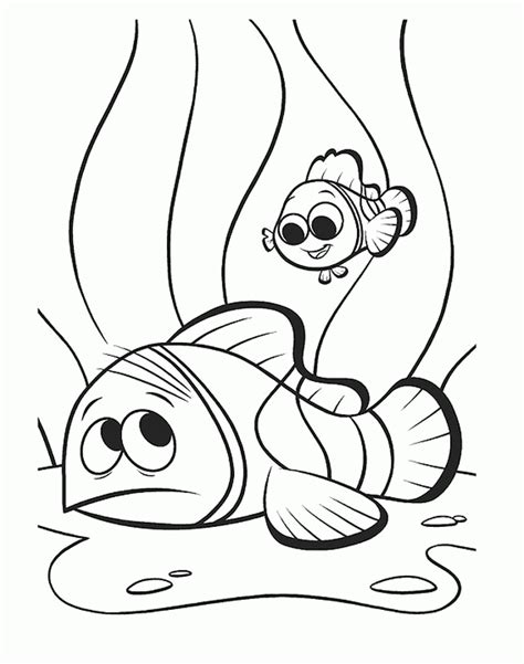 finding nemo printable coloring pages coloring home