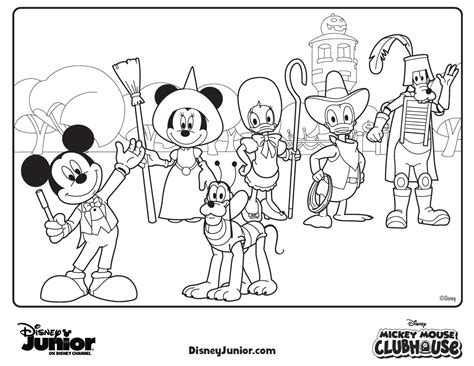 top mickey mouse clubhouse coloring