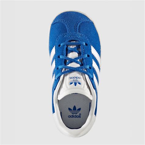 adidas baby boys blue sneakers   white stripes ebay