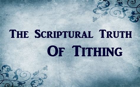 truth  tithing hope bible church ga