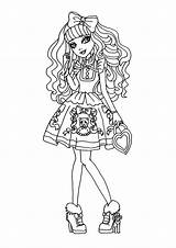 Coloring After High Pages Ever Dolls Printable Print Coloringtop sketch template