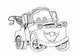 Coloring Mcqueen Pages Cars Lightning Mater Tow Drawing Disney Jackson Storm Printable Sketch Mator Colouring Garage Cartoon Car Getcolorings Kleurplaat sketch template