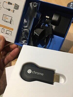 google chromecast st generation boxed  charger  hdmi extender ebay