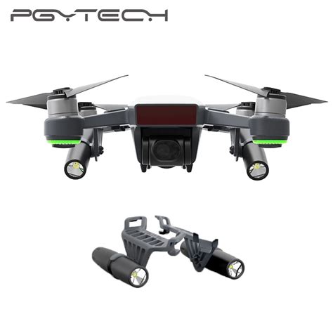pgytech dji spark led light  dji spark portable night flight led light lighting drone