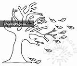 Wind Blowing Blown Coloringpage sketch template