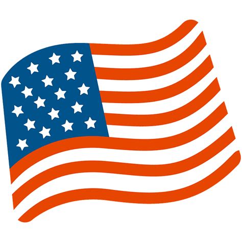 united states flag emoji clipart   transparent png creazilla