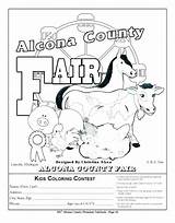 Fair Coloring County Pages Color Getcolorings Printable sketch template