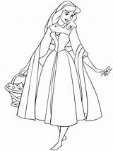 Aurora Princess Coloring Pages Color Printable Recommended sketch template