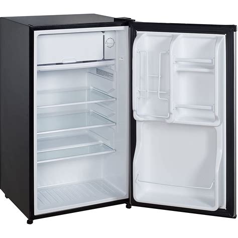 magic chef  cubic feet compact mini refrigerator freezer silverfor parts  ebay