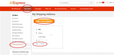 change  shipping address  aliexpress  youve paid