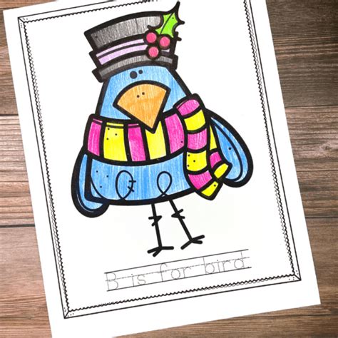 printable winter animals coloring pages  preschool