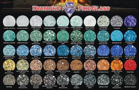 1 Lb Sample Kit Diamond Fire Pit Glass