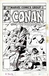 Buscema Conan Barbarian sketch template