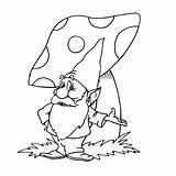 Kabouter Paddestoel Kabouters Gnome Gnomes Tekenen Grappige Tekeningen Eenvoudig Zwerg Leukvoorkids Zwerge Leuke Leuk Veel Malvorlagen Kinder Uitprinten Downloaden sketch template
