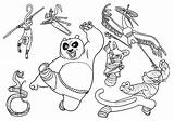 Fu Kung Colorear Mewarnai Kungfu Parentune Preschoolers Gratistodo sketch template