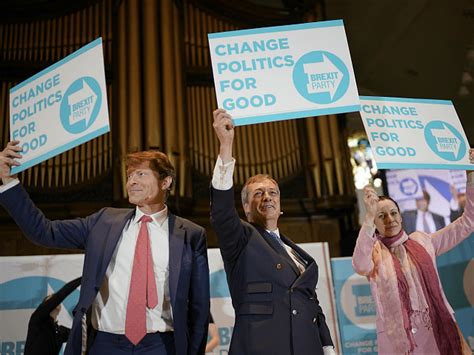 poll brexit party gains ground  place  national voting intentions