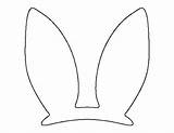 Ears Bunny Ear Easter Template Printable Clipart Print Outline Dog Pattern Para Pdf Moldes Templates Rabbit Coloring Clip Crafts Patternuniverse sketch template