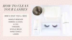 clean  false eyelashes vip lashes