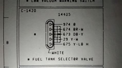 ford fuel tank selector valve wiring diagram wiring