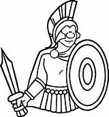 Spartan Coloring Drawing Pages Warrior Sparta Athens Vs Color Sheets Paintingvalley Drawings Getcolorings Sketch Better Halo Template sketch template