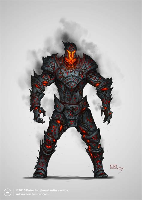 iron golem vavilov concept art characters iron golem creature