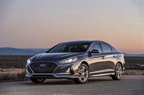 2018 Hyundai Sonata Debuts With Refreshed Styling New Features