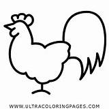 Cock Coloring Pages sketch template