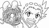 Beyblade Coloring Pages Printable Valt Aoi Tournament Wants Win Who Raskrasil sketch template